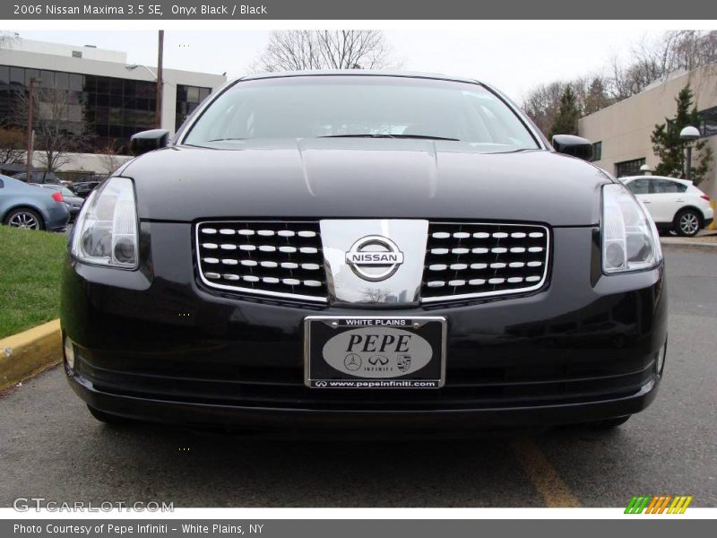 Onyx Black / Black 2006 Nissan Maxima 3.5 SE