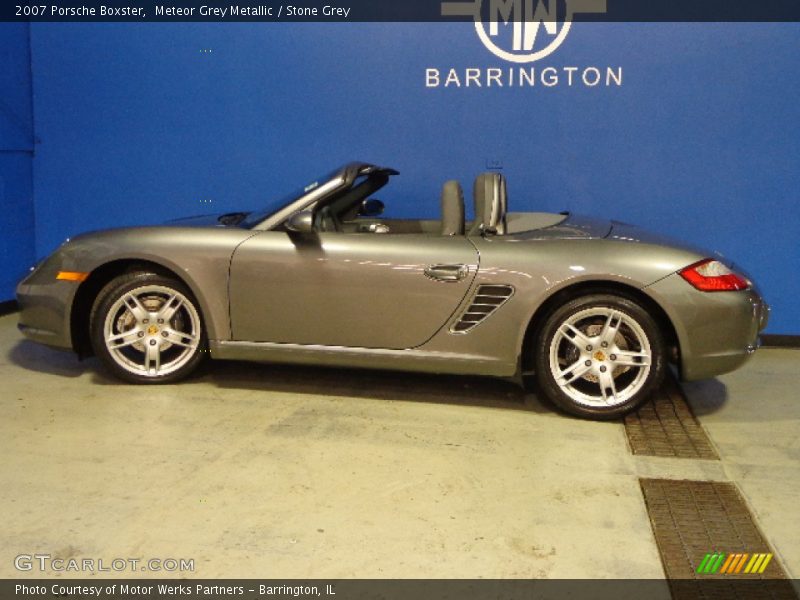 Meteor Grey Metallic / Stone Grey 2007 Porsche Boxster