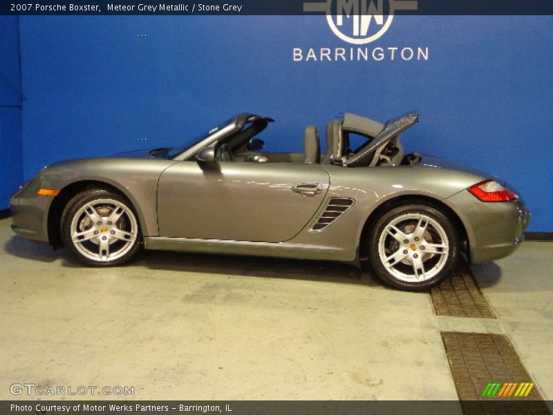 Meteor Grey Metallic / Stone Grey 2007 Porsche Boxster