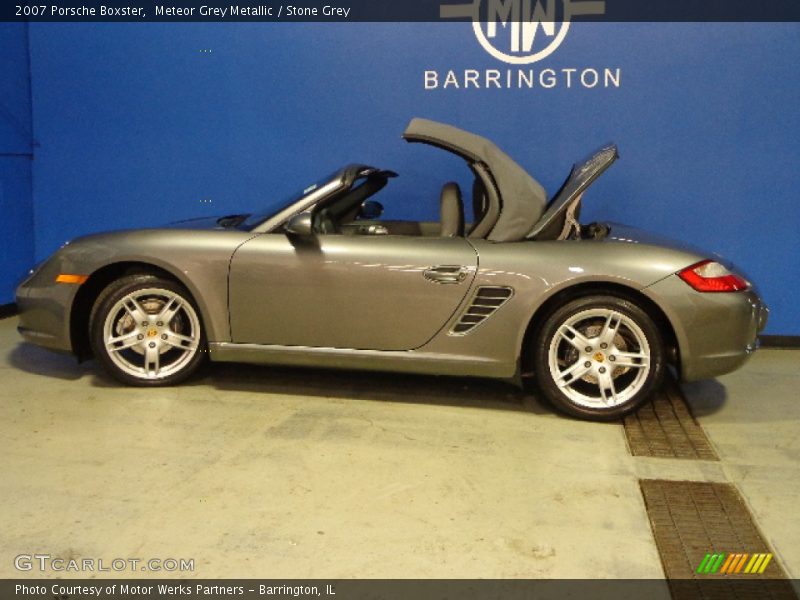 Meteor Grey Metallic / Stone Grey 2007 Porsche Boxster