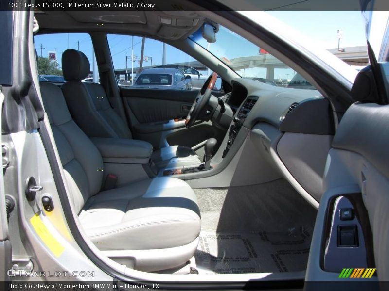 Millenium Silver Metallic / Gray 2001 Lexus ES 300