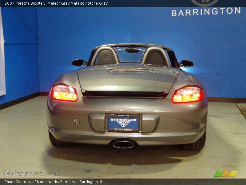 Meteor Grey Metallic / Stone Grey 2007 Porsche Boxster