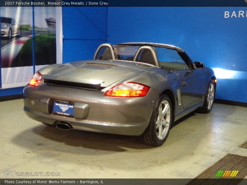 Meteor Grey Metallic / Stone Grey 2007 Porsche Boxster