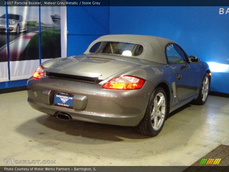 Meteor Grey Metallic / Stone Grey 2007 Porsche Boxster