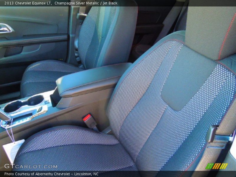 Champagne Silver Metallic / Jet Black 2013 Chevrolet Equinox LT