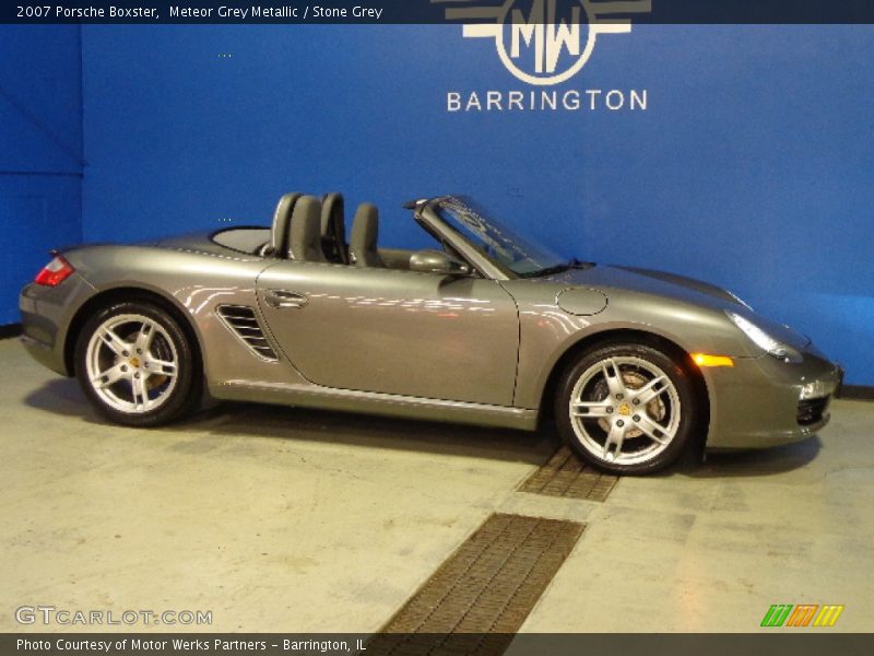 Meteor Grey Metallic / Stone Grey 2007 Porsche Boxster