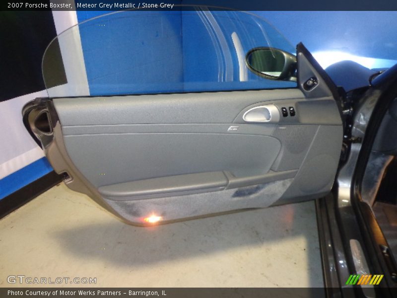 Meteor Grey Metallic / Stone Grey 2007 Porsche Boxster