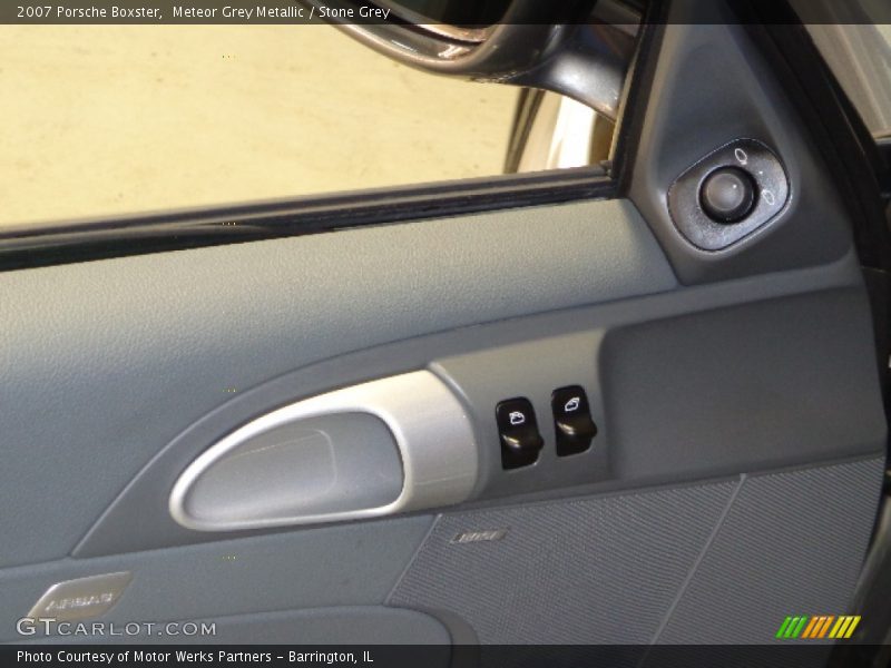 Meteor Grey Metallic / Stone Grey 2007 Porsche Boxster