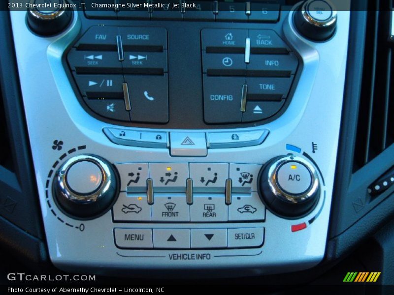 Champagne Silver Metallic / Jet Black 2013 Chevrolet Equinox LT