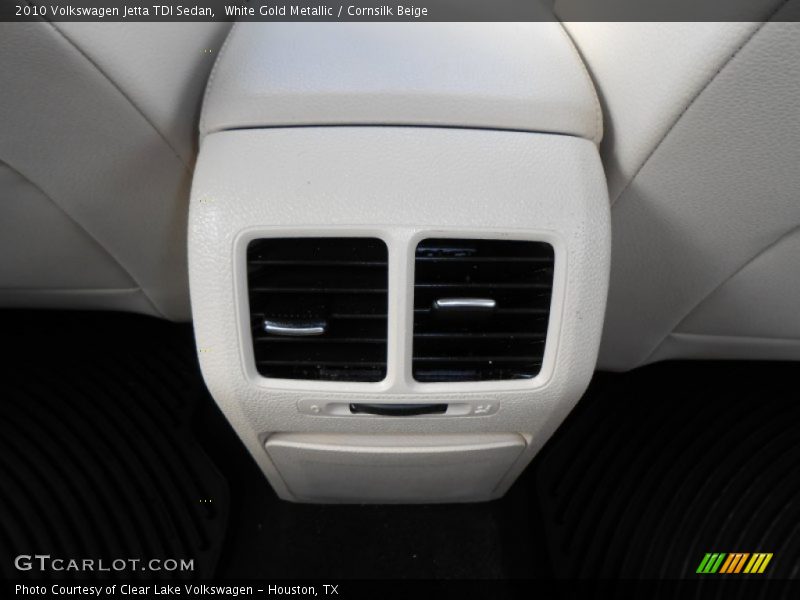 White Gold Metallic / Cornsilk Beige 2010 Volkswagen Jetta TDI Sedan