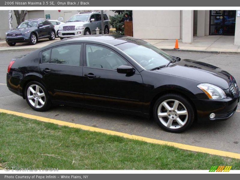 Onyx Black / Black 2006 Nissan Maxima 3.5 SE