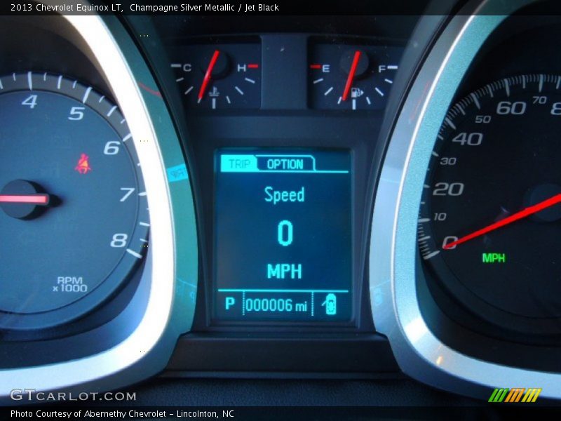 Champagne Silver Metallic / Jet Black 2013 Chevrolet Equinox LT