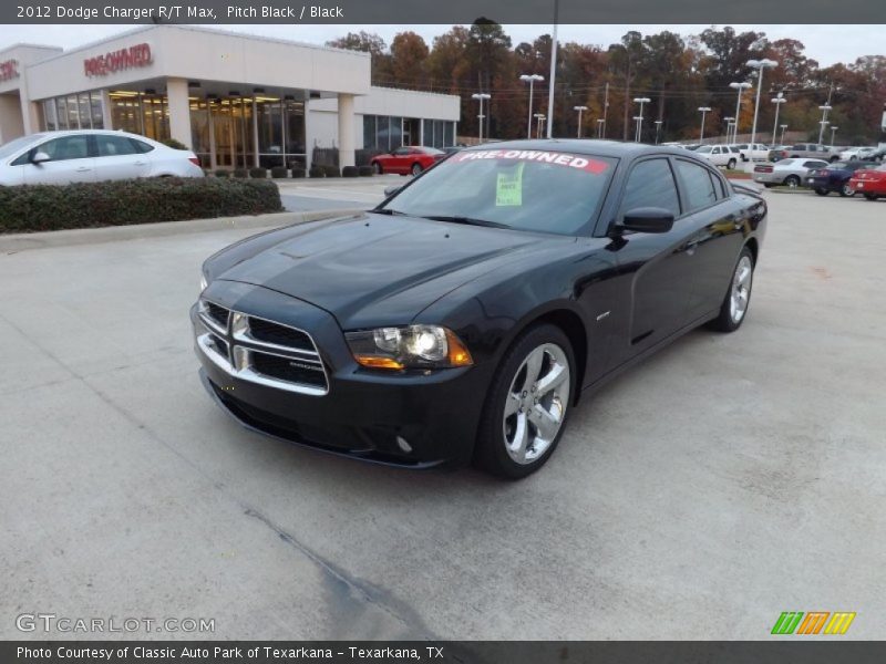 Pitch Black / Black 2012 Dodge Charger R/T Max