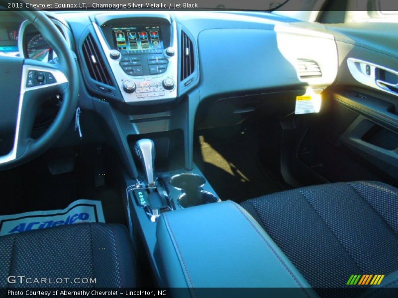 Champagne Silver Metallic / Jet Black 2013 Chevrolet Equinox LT