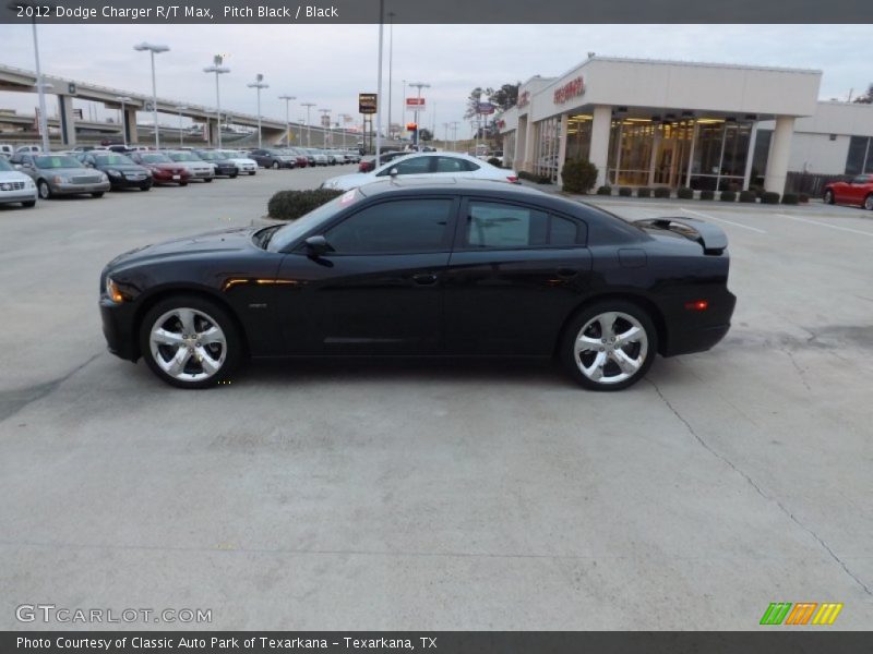 Pitch Black / Black 2012 Dodge Charger R/T Max