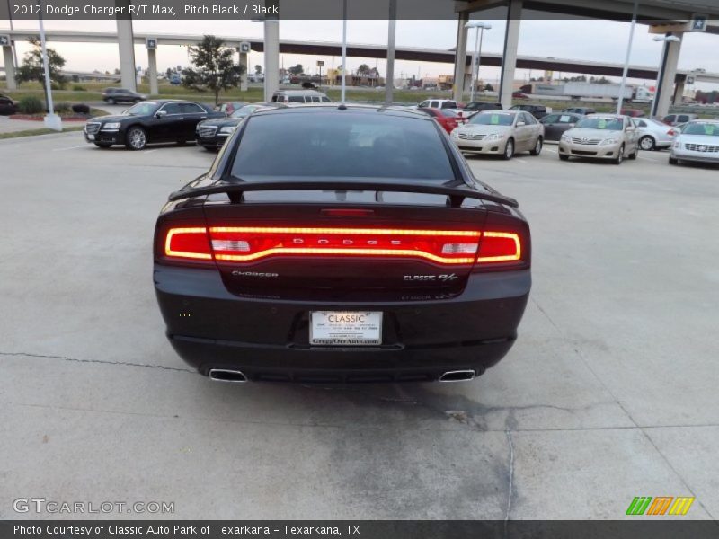 Pitch Black / Black 2012 Dodge Charger R/T Max