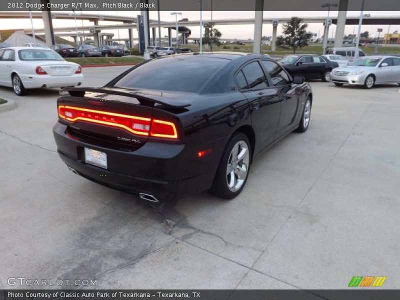 Pitch Black / Black 2012 Dodge Charger R/T Max