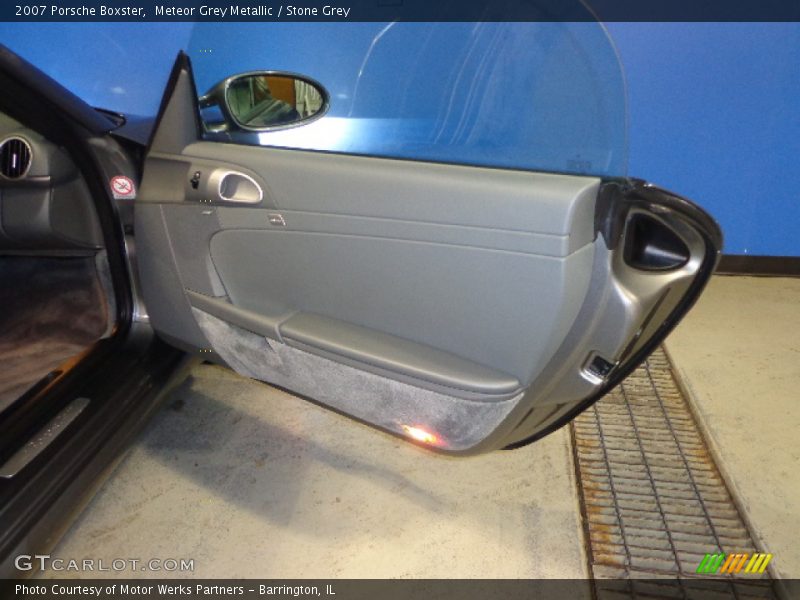 Meteor Grey Metallic / Stone Grey 2007 Porsche Boxster