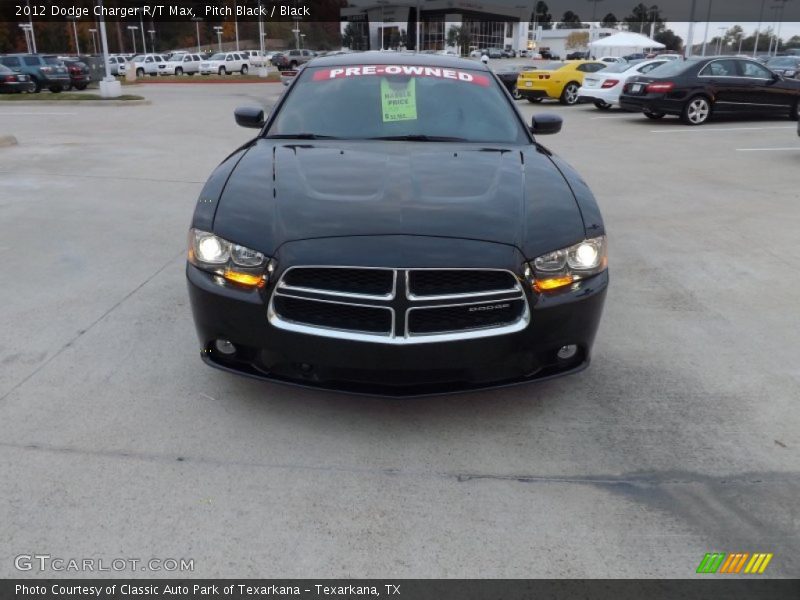 Pitch Black / Black 2012 Dodge Charger R/T Max