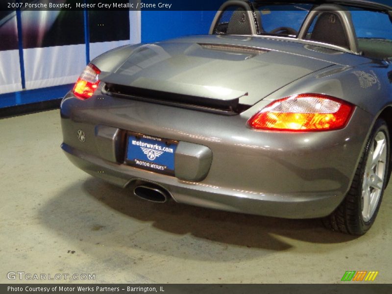 Meteor Grey Metallic / Stone Grey 2007 Porsche Boxster