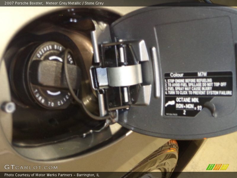 Meteor Grey Metallic / Stone Grey 2007 Porsche Boxster