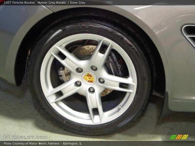 Meteor Grey Metallic / Stone Grey 2007 Porsche Boxster