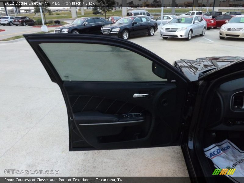 Pitch Black / Black 2012 Dodge Charger R/T Max