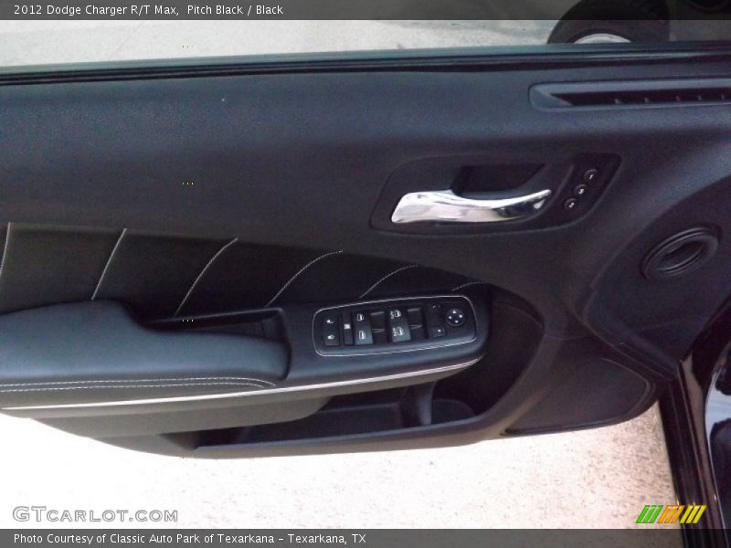 Pitch Black / Black 2012 Dodge Charger R/T Max