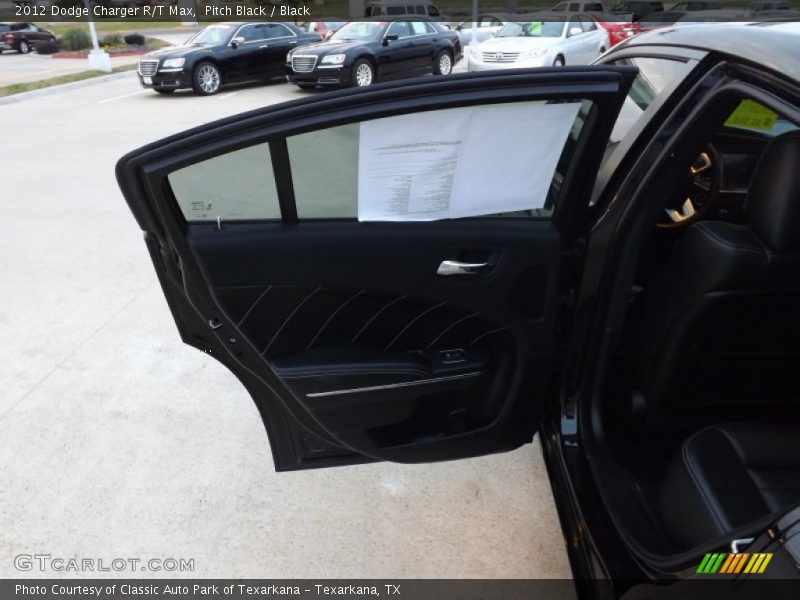 Pitch Black / Black 2012 Dodge Charger R/T Max