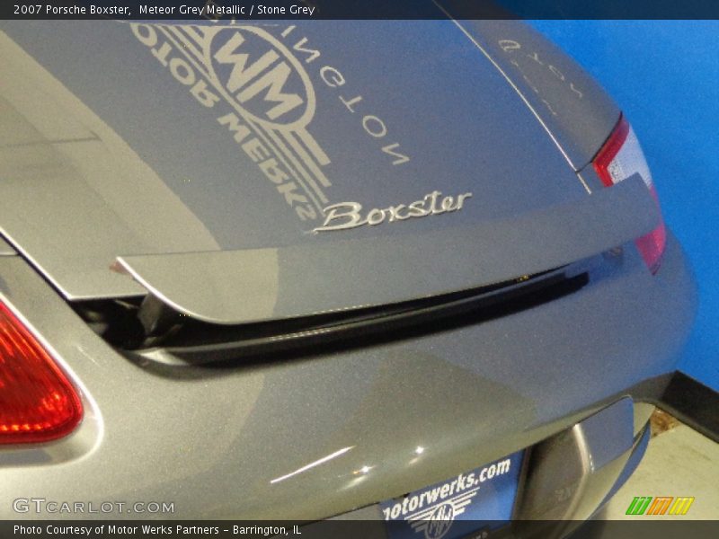 Meteor Grey Metallic / Stone Grey 2007 Porsche Boxster