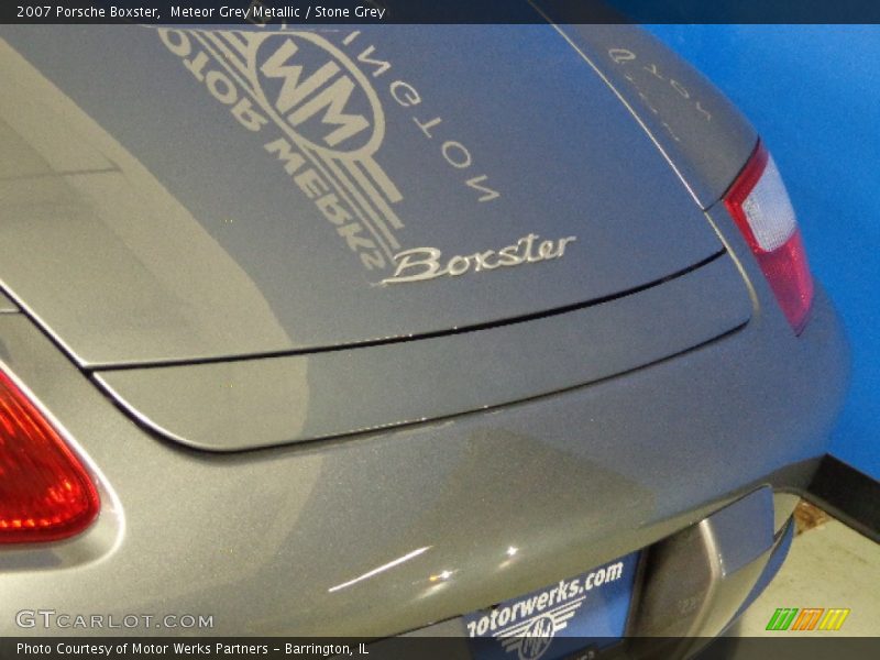 Meteor Grey Metallic / Stone Grey 2007 Porsche Boxster