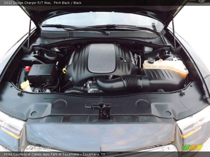 Pitch Black / Black 2012 Dodge Charger R/T Max