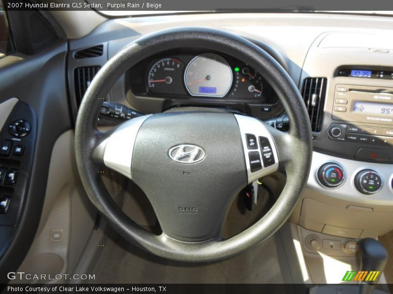  2007 Elantra GLS Sedan Steering Wheel