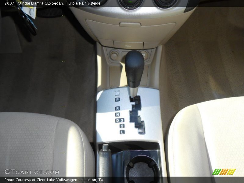  2007 Elantra GLS Sedan 4 Speed Automatic Shifter