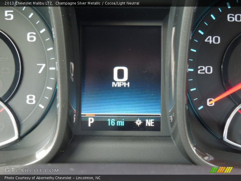 Champagne Silver Metallic / Cocoa/Light Neutral 2013 Chevrolet Malibu LTZ
