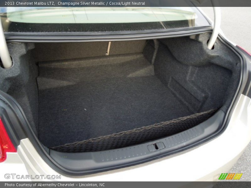 Champagne Silver Metallic / Cocoa/Light Neutral 2013 Chevrolet Malibu LTZ