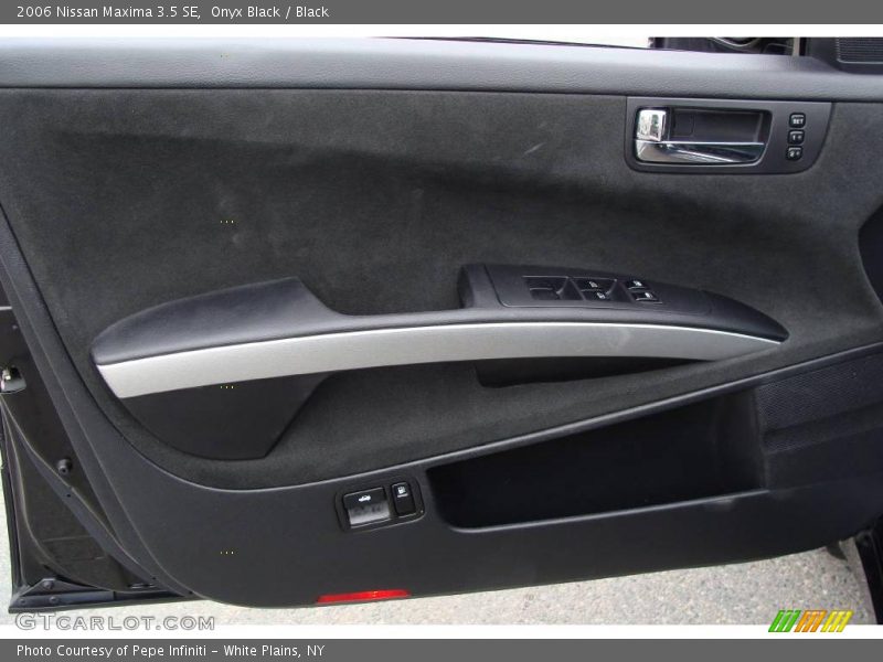Onyx Black / Black 2006 Nissan Maxima 3.5 SE