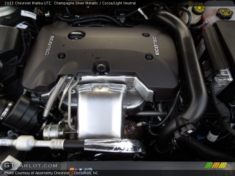 Champagne Silver Metallic / Cocoa/Light Neutral 2013 Chevrolet Malibu LTZ