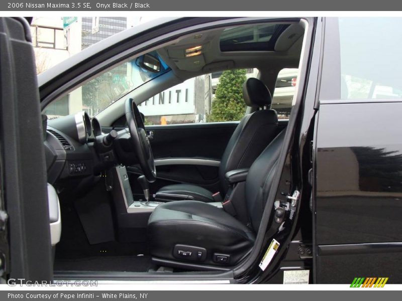 Onyx Black / Black 2006 Nissan Maxima 3.5 SE