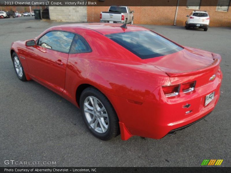 Victory Red / Black 2013 Chevrolet Camaro LT Coupe