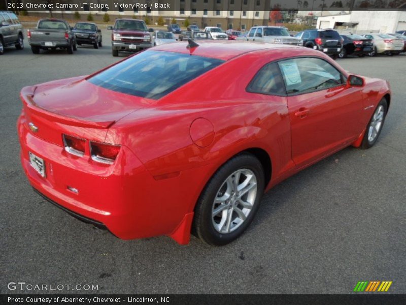 Victory Red / Black 2013 Chevrolet Camaro LT Coupe