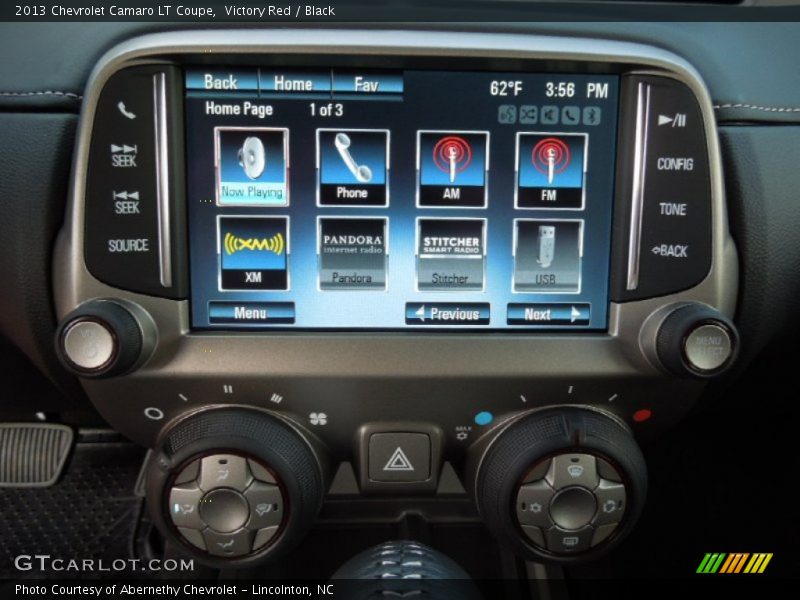 Controls of 2013 Camaro LT Coupe