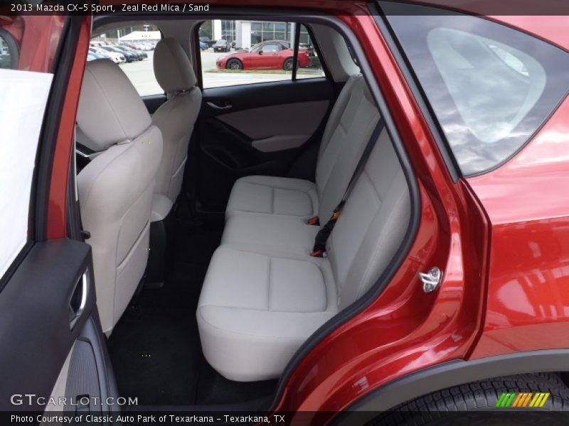 Zeal Red Mica / Sand 2013 Mazda CX-5 Sport