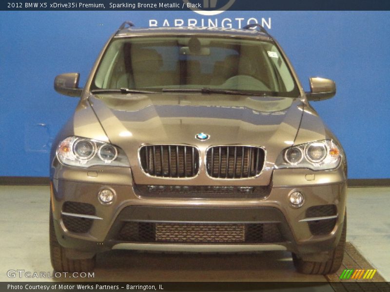 Sparkling Bronze Metallic / Black 2012 BMW X5 xDrive35i Premium