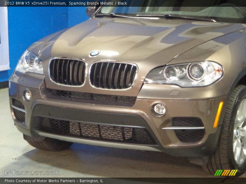 Sparkling Bronze Metallic / Black 2012 BMW X5 xDrive35i Premium