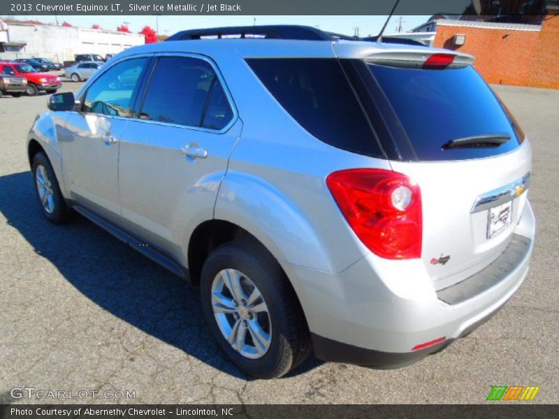 Silver Ice Metallic / Jet Black 2013 Chevrolet Equinox LT