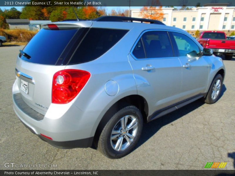 Silver Ice Metallic / Jet Black 2013 Chevrolet Equinox LT
