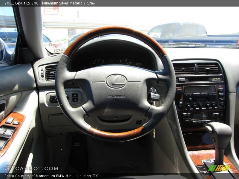 Millenium Silver Metallic / Gray 2001 Lexus ES 300