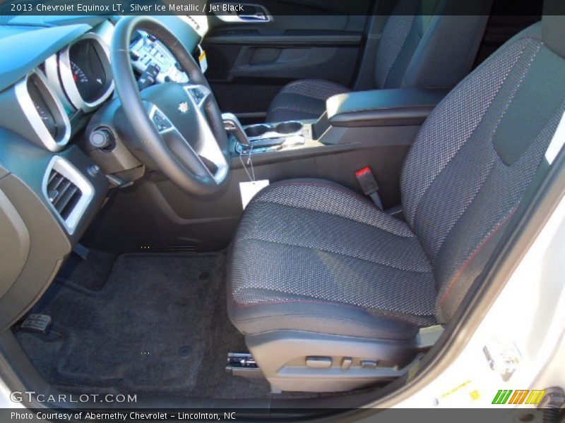 Silver Ice Metallic / Jet Black 2013 Chevrolet Equinox LT