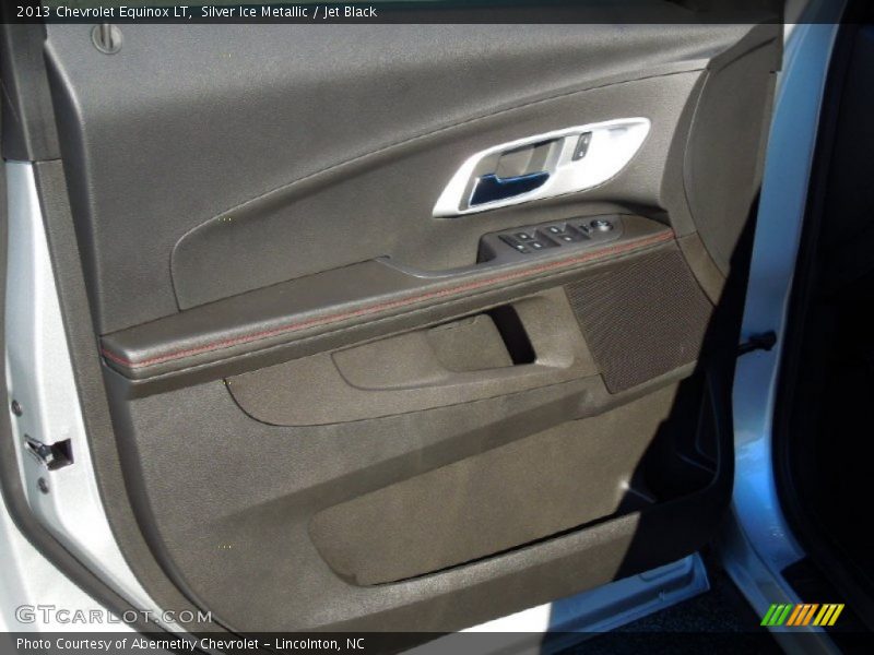 Silver Ice Metallic / Jet Black 2013 Chevrolet Equinox LT